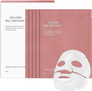 Masque facial au collagène bio pour le soin de la peau, masque de nuit hydratant, nourrissant, rafraîchissant et illuminateur, réduit les pores,